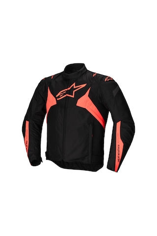 Alpinestars T-jaws V4 Wp Korumalı Motosiklet Montu Siyah Kırmızı