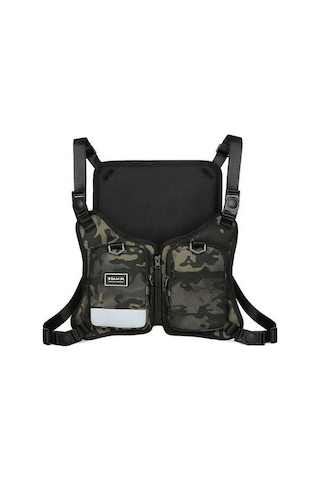 Artfulabode Yeleği: Ve Su Reflektif Kamuflaj Geeroyoo Geçirmez Çok Cepeli Balıkçı Ayarlanabilir, Bq Kamuflaj