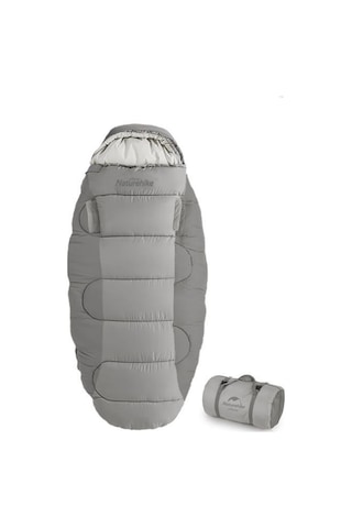 Naturehike Ps200 Uyku Tulumu -4 Derece Gri Gri