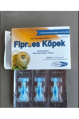 Fiproess 2-10 Kg Köpekler İçin Damla