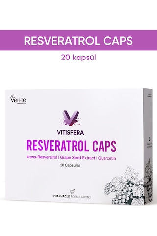 Vitisfera Resveratrol Caps 20 Kapsül