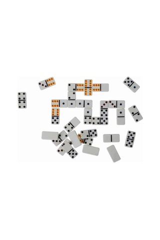 Vıp Kalite Domino Oyunu 28 Taşlı Domino Oyunu Metal Kutulu Domıno Game Aile Oyunları Yılbaşı Oyunları