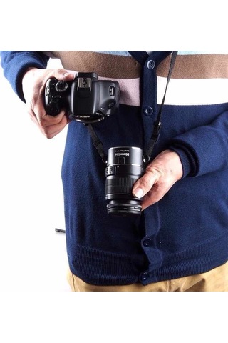 Commlite Cm-lf-n Comix Çift Lens Tutucu Nikon Lensler İçin