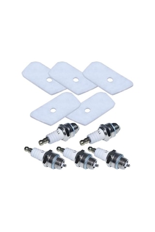 Husqvarna 124c 124l 125c 125e 125l 125ldx 125r İle Uyumlu 5x Bujili Hava Filtresi Diğer