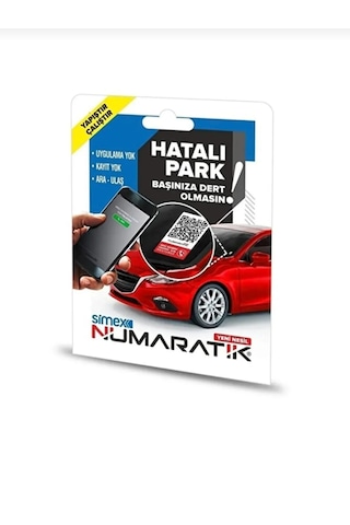 Hatalı Park Orkod Okuyucu Sticker