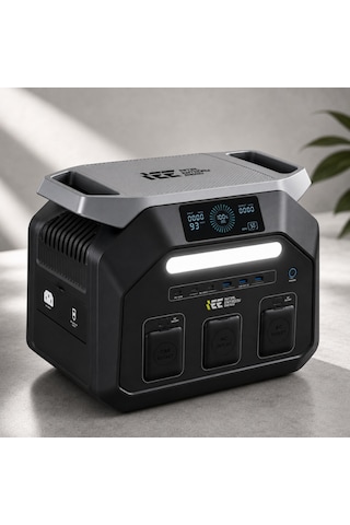 Initial Entropy Energy Lisanslı P1800 1024wh 3600w Max. Lifepo4 Taşınabilir Güç Kaynağı - Full Paket