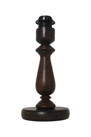 Koyu Ceviz Ahşap Abajur Ayak Vintage Model Ayk001245 Ceviz