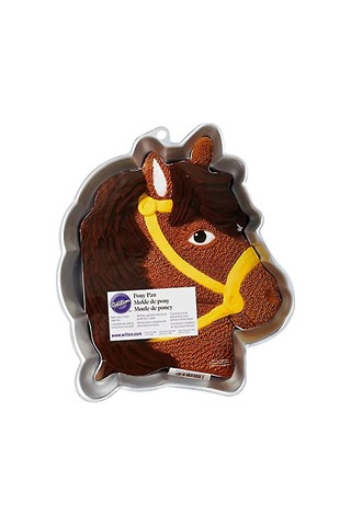 Wilton Horse Kek Kalıbı, Alüminyum, 29,7 X 31,9 X 4,6 Cm Diğer
