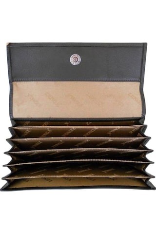 Zenga Deri Çek Evrak Ve Para Cüzdanı 525-2 Kahverengi