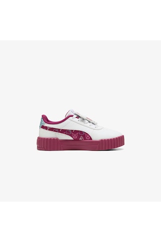 Puma Carina 3.0 Hello Kitty & Friends Çocuk Beyaz Spor Ayakkabı Beyaz