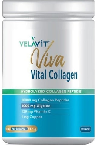 Velavit Viva Vital Collagen Toz Takviye Edici Gıda 334 G Velavit Viva Vital Collagen Toz Takviye Edici Gıda 334 G
