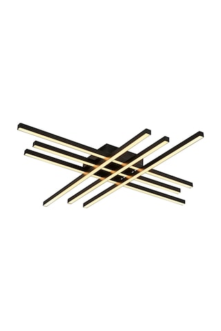 Özcan Aydınlatma 3151-2-19 B.Merit Armatür 6 Çubuklu Siyah