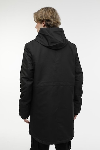 Lumberjack Ml Penguen Coat 3Pr Erkek Mont Siyah S-Xxl 001