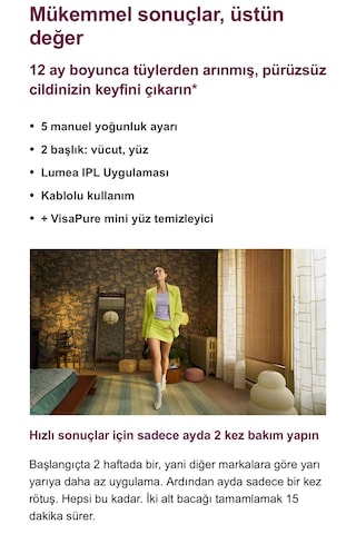 Philips Premium Lumea Advanced Ipl Lazer Epilasyon Seti