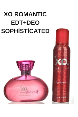 Alix Avien Xo Romantic Kadın Parfüm Edt 100 Ml + Sophisticated Deodorant 150ml Çiçeksi