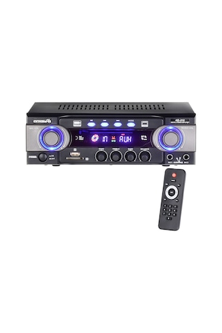 Osawa 2X50W Usb 2 Mikrofon Girişli Stereo Bluetooth Amfi Hd-510