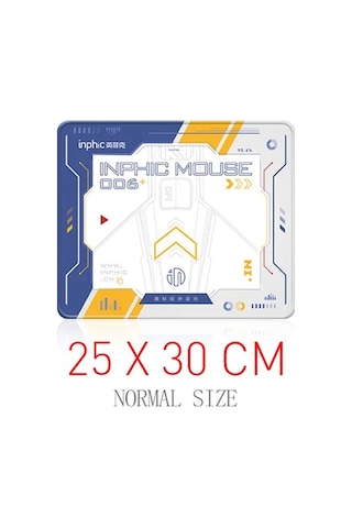 İnphic Pd60 Bilim Kurgu Temalı, Kaymaz Taban 25x30cm Mouse Pad