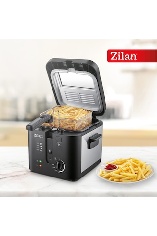 Zilan ZLN0010 XL 2.5L 1600W Inox Fritöz