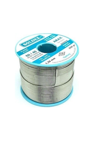 Soldex 1.30mm 500gr Sn60 Pb40 Arax Lehim Teli