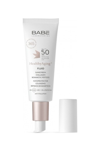 Babe Healthy Aging Fluid Sunscreen SPF50 40ml - Yaşlanma Karşıtı Yüz Güneş Kremi