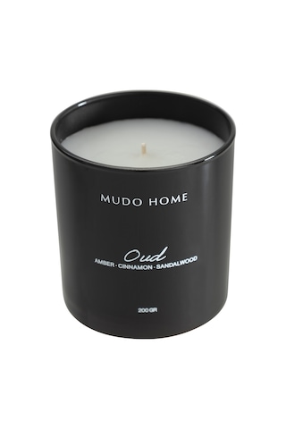 Mudo Home Dreamy Black Oud Mum 200gr Siyah