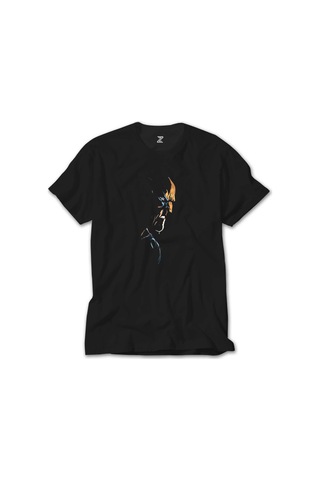 Wolverine Siluet Siyah Tişört Siyah