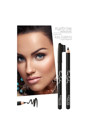 Pierre Cardin Eyebrow Suya Dayanıklı Şekillendirici Kaş Kalemi Siyah