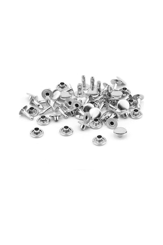7 Mm 33 No Gümüş Renk Perçin Rivet 30 Adet Gümüş