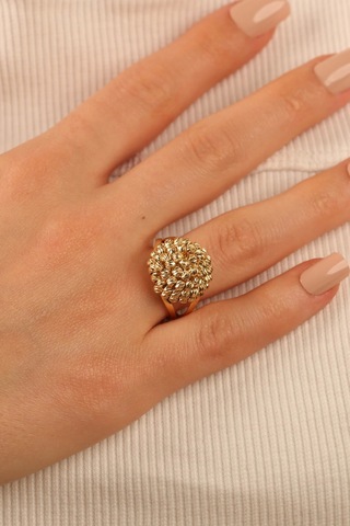 Çgkmücevherat Dorika Altın Yüzük Drkyzk0001 Gold