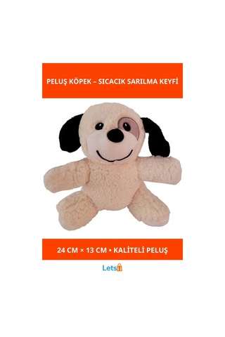 Sevimli Peluş Köpek Yumuşak 24 Cm Hediye Ve Koleksiyon Amaçlı Oyuncak