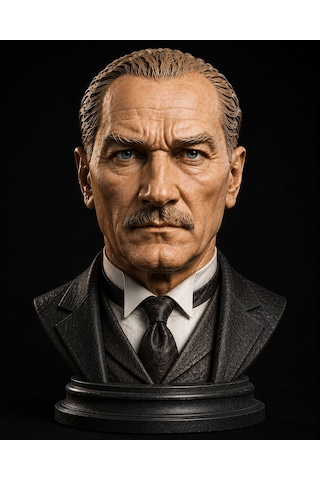 Atatürk Özel Seri Reçine Baskı 7cm Figür Atatürk Özel Seri Reçine Baskı 7cm Figür