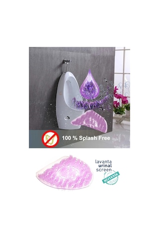 12'li Set Lavanta Kokulu Pisuvar Süzgeci Lavabo Yer Gideri Koku Giderici Hijyenik Tuvalet Matı