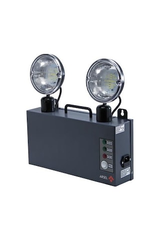 Arsel Dali Versalite Led VSL226/1 Acil Aydınlatma Armatürü Kesint Siyah