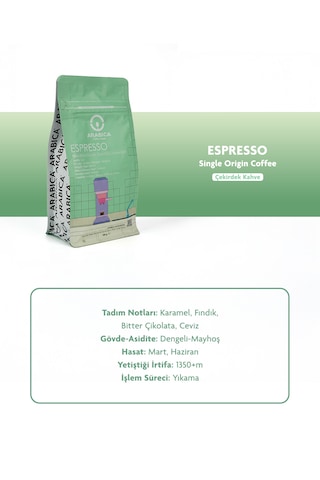 Espresso Kahve 250g Öğütülmüş Kahve Taze Kavrulmuş Çekirdek French Press