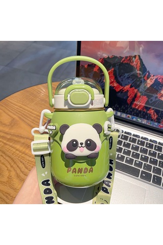 Jian Fan Panda Samanıbüyük Kapasiteli Göbek Yalıtım Kabıyılil Yeşil