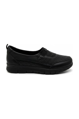 Dosa Shoes 972 Siyah Babet Anne Ayakkabısı-kahve Siyah