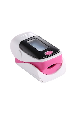 Sones Ab-80 Hassas Parmak Nabız Oksimetresi Kan Oksijen Monitörü Pembe