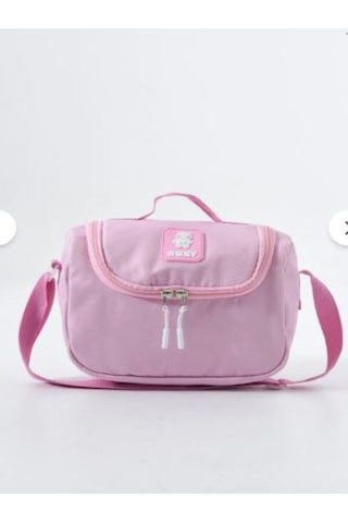 Trg Polo Pembe Roxyy Stiitch Kore Kawaaii Okul Çantası Seti Sırt Çantası + Beslenme Çantası + Kalemlik