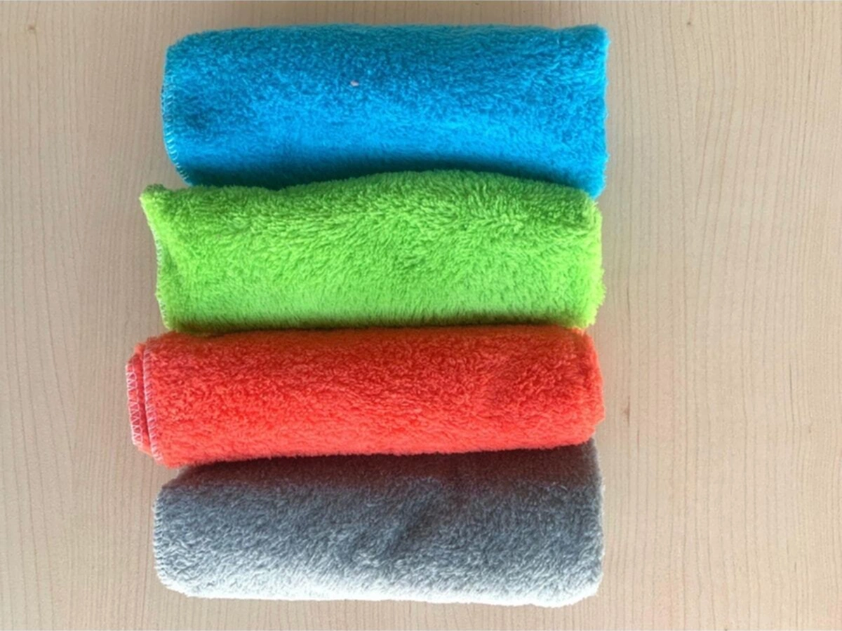 Wellmop Mikrofiber Temizlik Bezi 4'lü Çok Amaçlı Karışık