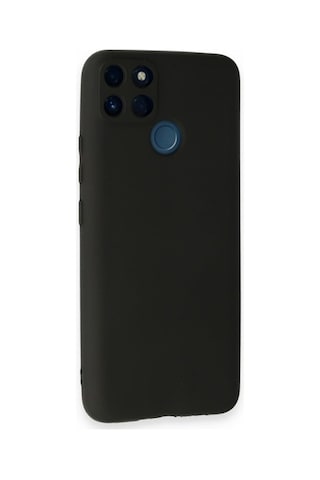 Oppo Realme C25y / C21y Kılıf First Silikon Telefon Kılıfı Telefon Kabı Col141869-siyah