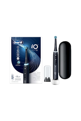 Oral-b İo - 5 Siyah Yapay Zeka Teknolojili Şarjlı/elektrikli Diş Fırçası Sku: Smg8690010388537
