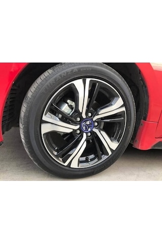 Honda Civic Fc5 Fk7 Jant Göbek Halka Kaplama-mavi