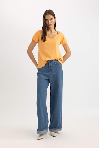 DeFacto Regular Fit Yuvarlak Yaka Basic Düz Kısa Kollu Tişört K1508AZ24SMOG81