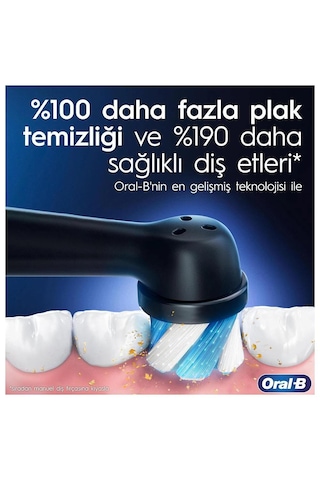 Oral-b İo6 Smile Serisi Şarjlı Diş Fırçası Siyah