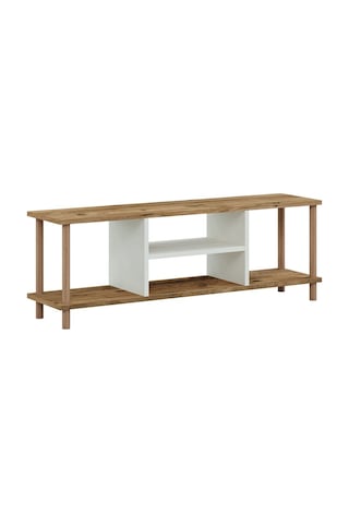 Tv Sehpası Raflı Tv Ünitesi Televizyon Sehpası Ahşap Ayaklı