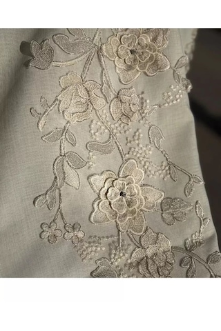 Masa Üzerine Runner, Masa Runneri Altın Simli İşlemeli Detaylı Simella 50 X 140 Cm Çok Renkli