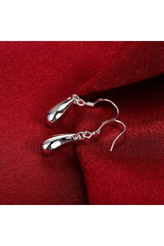 925ayar Gümüş Su Damlacıkları Küpe