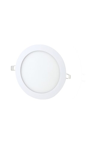 6w Sıva Altı Yuvarlak Slim Led Panel Beyaz Işık 2 Adet