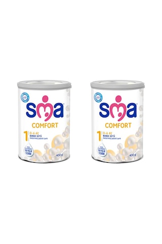 Sma Comfort 1 Bebek Devam Sütü 400 G 2 Adet