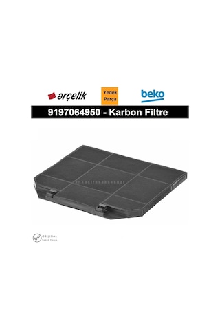 Arçelik Uyumlu P 30 Yes (8946251100) Davlumbaz Karbon Filtre 9197064950 - 454058766
